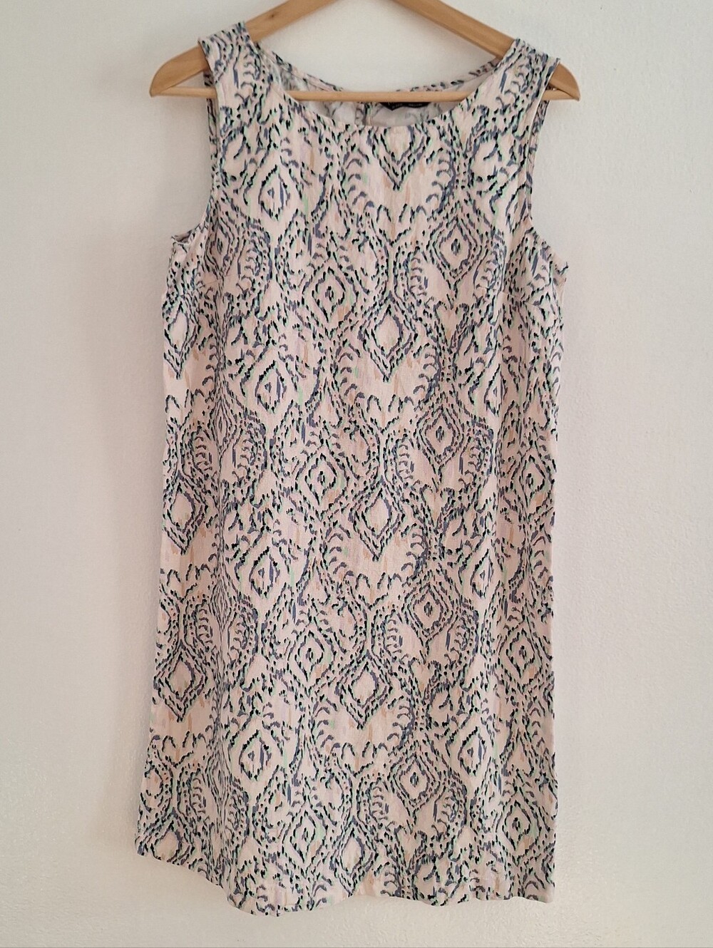 NWOT M&S Collection Sleeveless Pink Patterned Midi Dress